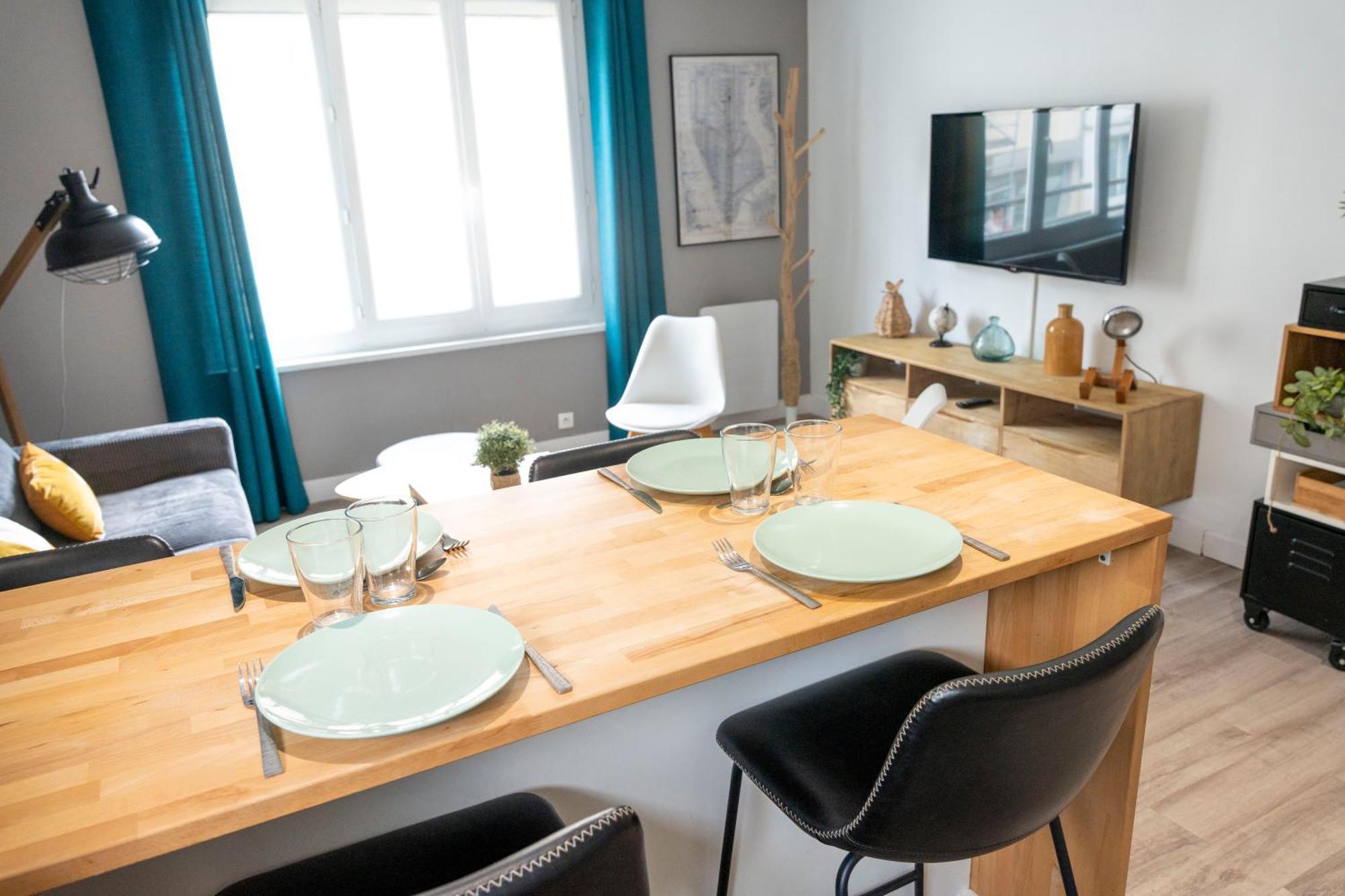 Charmant Appartement 4 Personnes En Centre-Ville Caen Exterior foto