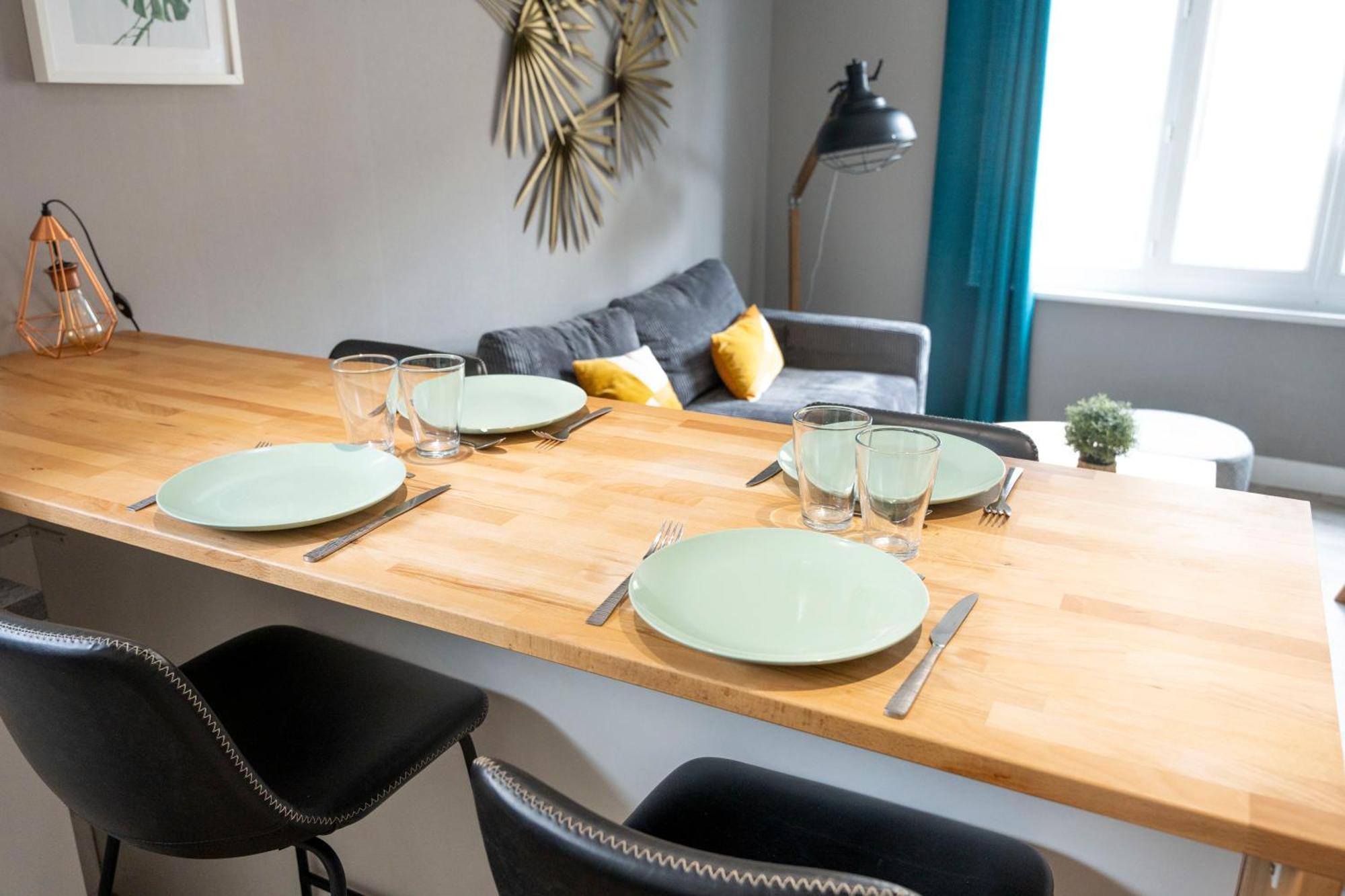 Charmant Appartement 4 Personnes En Centre-Ville Caen Exterior foto